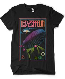 LED ZEPPELIN POSTER T-SHIRT C77