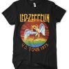 LED ZEPPELIN US TOUR 1975 T-SHIRT S037