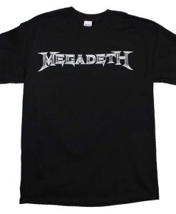 MEGADETH FONT LOGO T-SHIRT C77