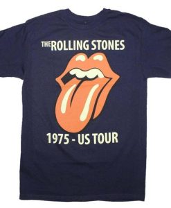 THE ROLLING STONES 1975 US TOUR T-SHIRT