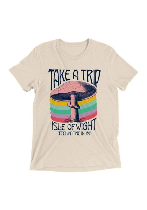 TRIP TO ISLE OF WIGHT 1969 T-SHIRT K0307