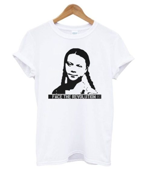 FACE THE REVOLUTION – Greta Thunberg T shirt DN