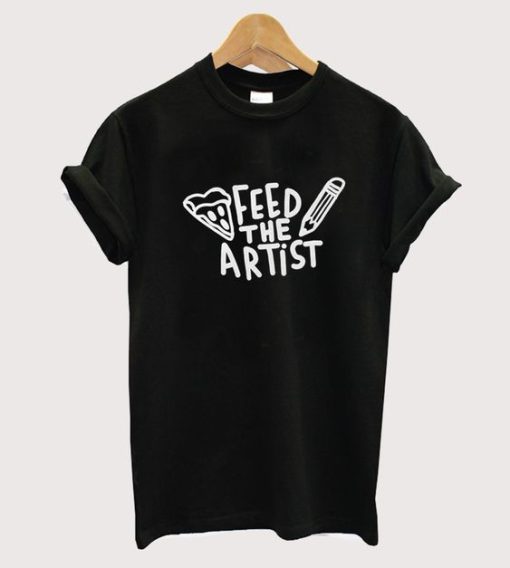 Feed the artist t-shirt DN