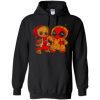 Baby Groot And Baby Deadpool Hoodie DN