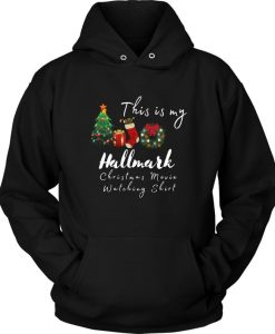 Hallmark Christmas Movie Watching Hoodie