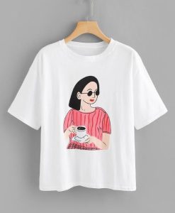 Girl Coffee T-Shirt