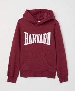 Harvard Printed Hoodie