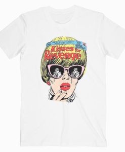 Kisses For Revenge T Shirt Retro