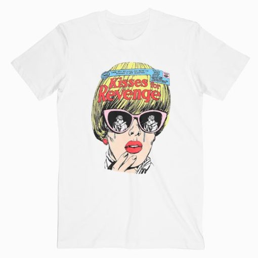 Kisses For Revenge T Shirt Retro