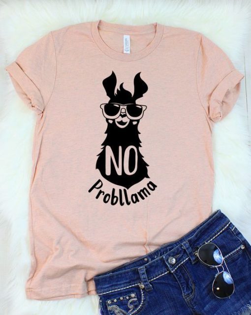 No Probllama T-shirt