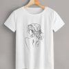 Plus wmn Figure Print Tee T-shirt