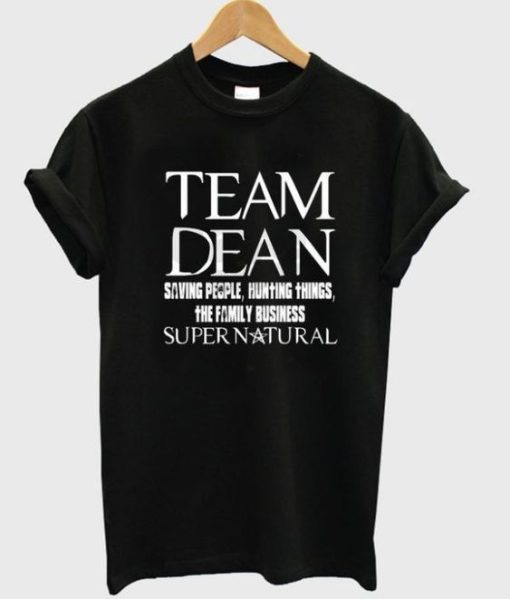 Team Dean Supernatural T-shirt DN