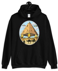 Alien Egyptian Pyramids Hoodie