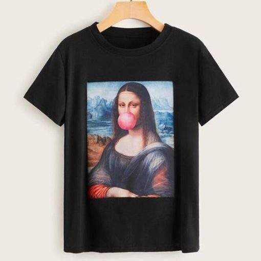 BUBBLEGUM MONALISA T-SHIRT