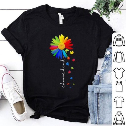 CHOOSE KIND FLOWER T-SHIRT