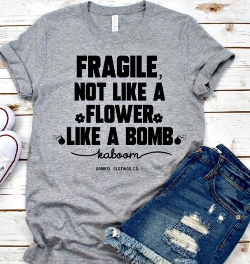 Flower Like A Bomb T-shirt