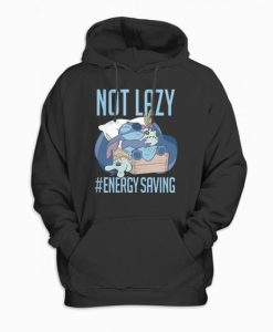 LILO AND STITCH NOT LAZY HOODIE