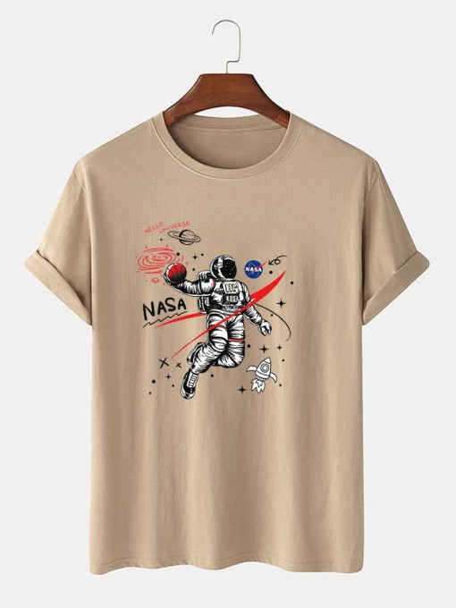 Nasa Astronaut Basket T-shirt