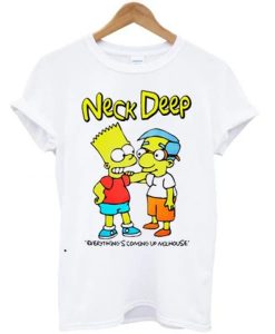 Neck Deep Bart Simpson T-Shirt