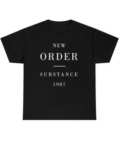 New Order Substance 1987 T shirt