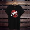 Spider-Man with Santa Hat Christmas t shirt