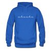 chacha the wave blue hoodie