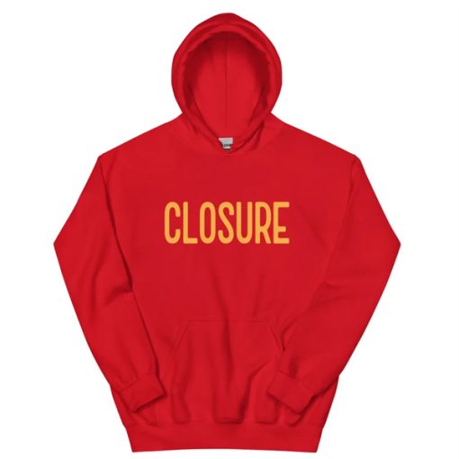 Closure hoodie