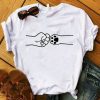 Dog Lover Dog Paw Printing T-shirt