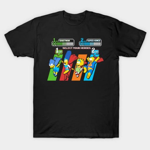 SELECT A SIMPSON t-shirt