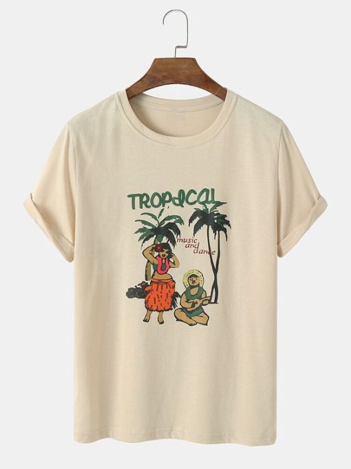 Tropical Figure T-shirt