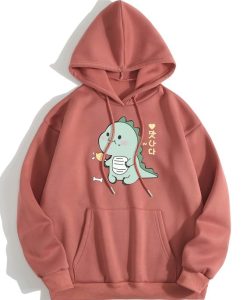 Dinosaurus Korean letter Hoodie