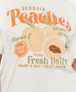 Georgia Peaches Graphic T-Shirt