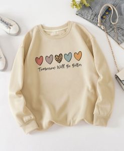 Heart And Letter Sweatshirt