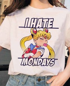 I Hate Mondays Anime Tee