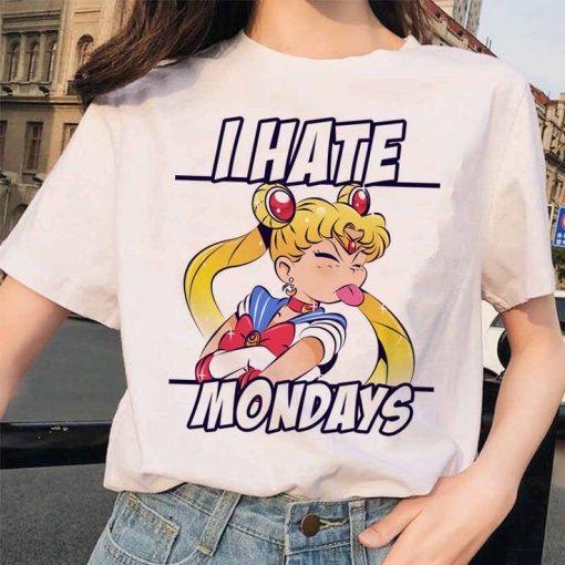 I Hate Mondays Anime Tee