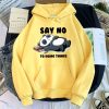 Say No To Doing Things Panda Cute Hoodie