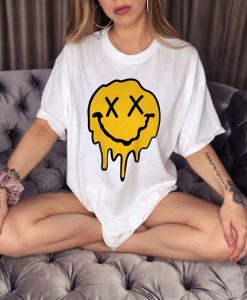 Smiley Face Shirt Melted