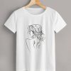 Women Line Art T-shirt