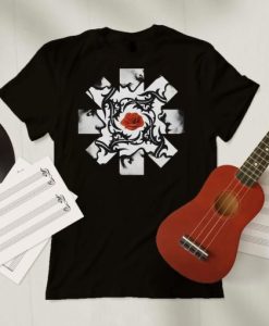 Red Hot Chilli Peppers Rose T-Shirt