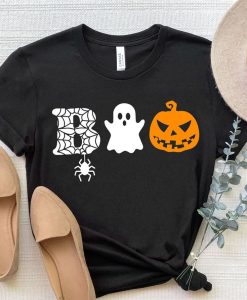 Women's Boo Bat Ghost Pumpkin T-Shirts