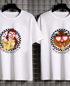 Beauty The Beast Valentine Shirt AL