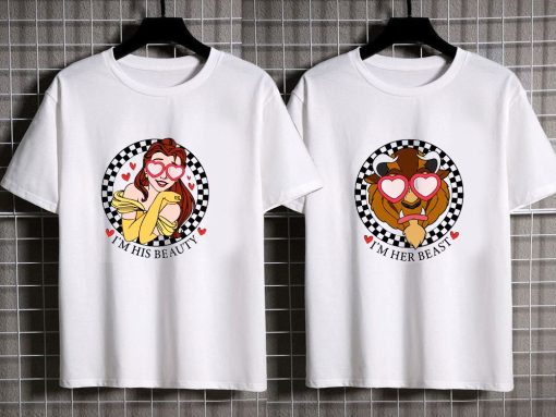 Beauty The Beast Valentine Shirt AL