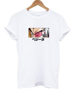 Dragon Ball Z Vegeta Eye Panel T-Shirt