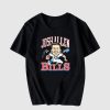 Eric Wood Wearing Bills Josh Allen Signature T Shirt AL