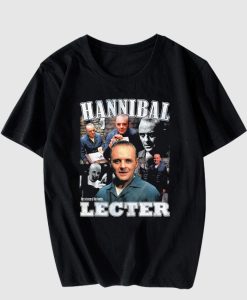 Hannibal Lecter Collage Silence Of The Lambs T-Shirt AL