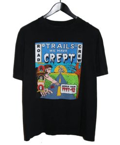 Metallica 1991-92 Trails We Have Crept Road Crew Shirt AA