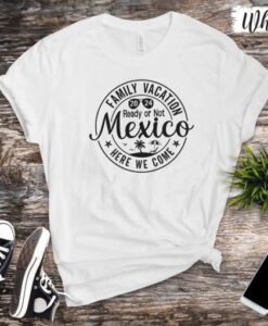 Mexico 2024 Family Vacation T-shirt AA