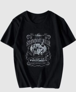 Mickey Mouse Steamboat Willie T Shirt AA